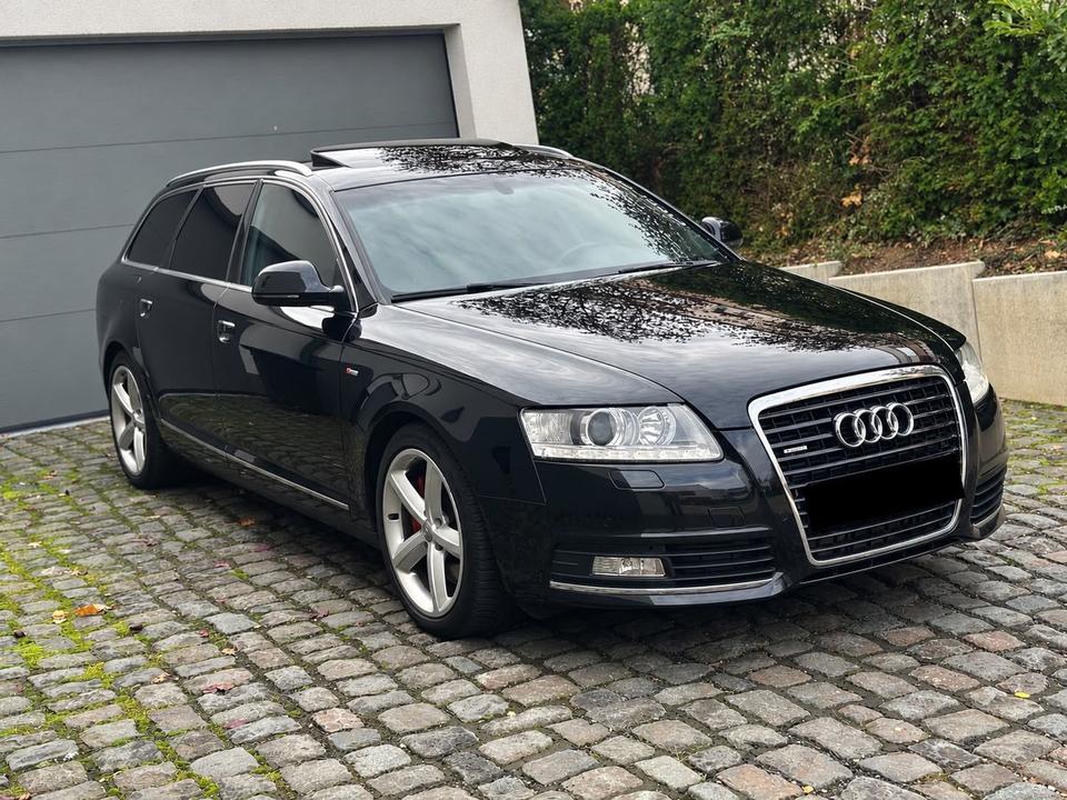Audi A6 2011 — rear view