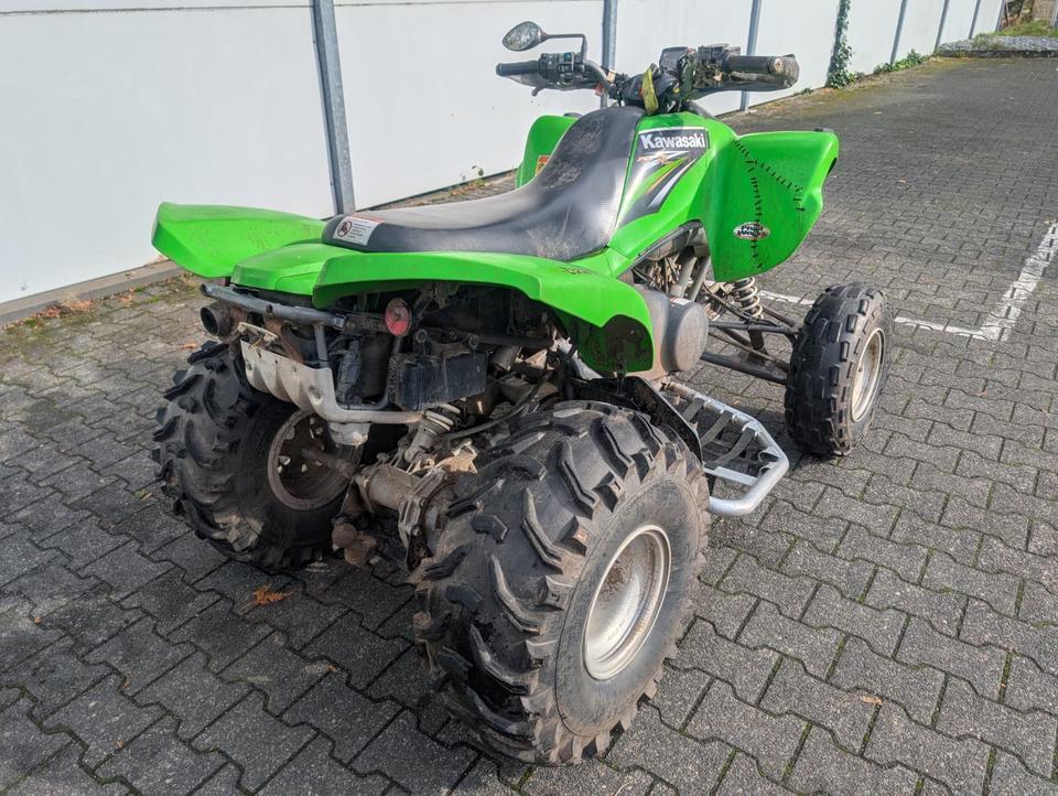 Kawasaki KFX 700 Quad LOF ZULASSUNG 2005 — interior