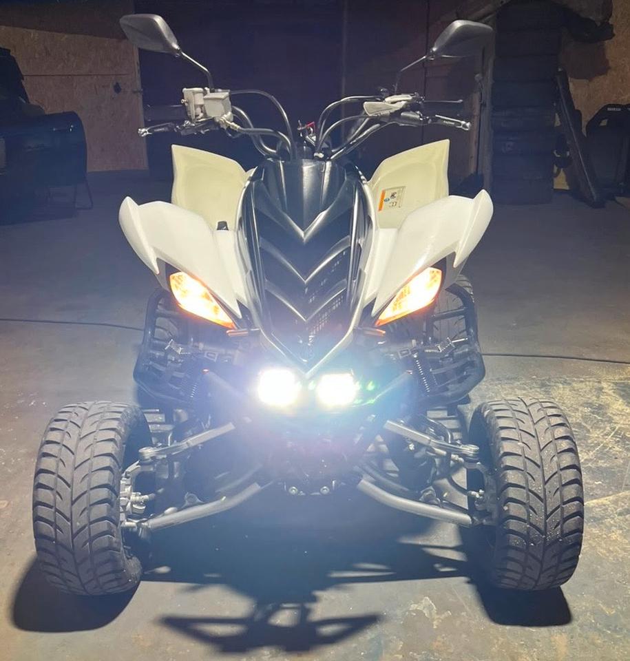 Yamaha Raptor 700 R Quad Lof Zulassung 135Kmh/ 5 Gang TÜV 06/27 2010 — авто для ЗСУ з Європи