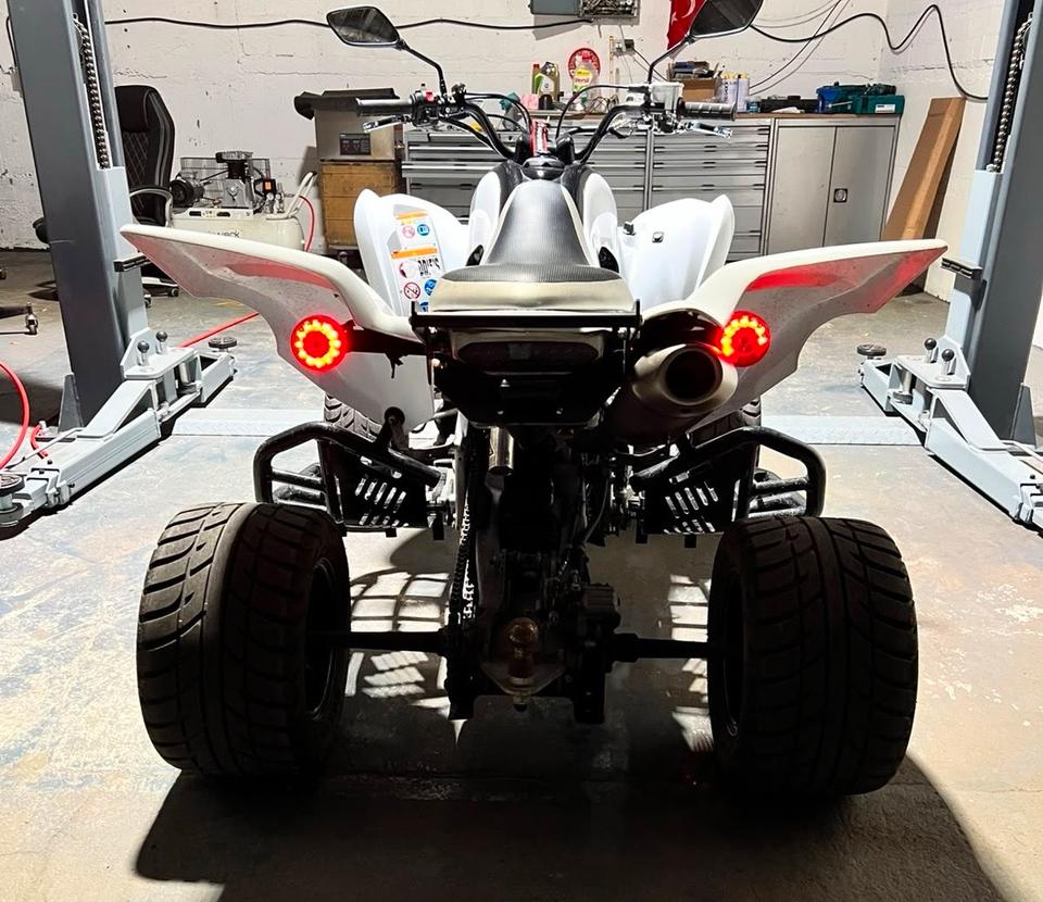 Yamaha Raptor 700 R Quad Lof Zulassung 135Kmh/ 5 Gang TÜV 06/27 2010 — фото 11