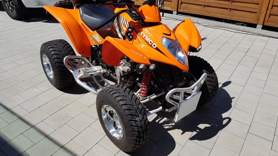 Kymco Maxer 300 Quad 2008 — rear view