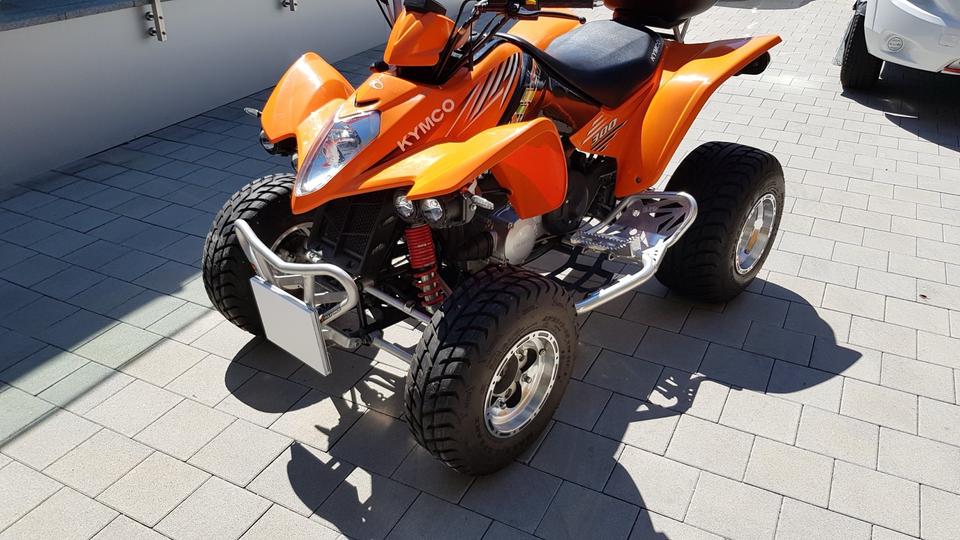 Kymco Maxer 300 Quad 2008 — interior