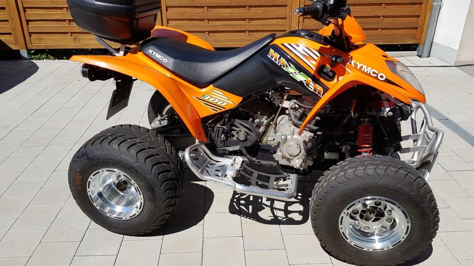 Kymco Maxer 300 Quad 2008 — engine 270 ccm