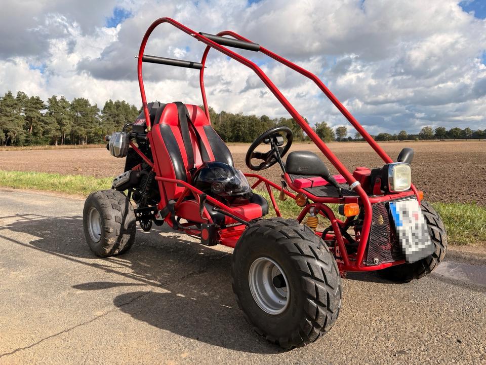Weitere Motorräder Adly ATK125 buggy Straßenkart 2004 — rear view