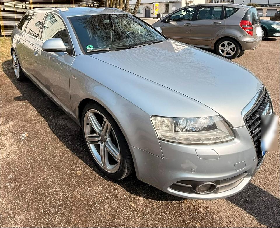 Audi A6 2010 — rear view