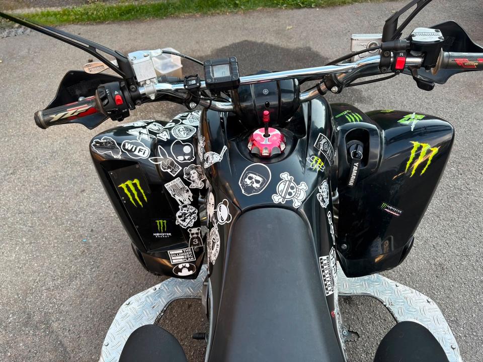 Yamaha Quad Yamaha Raptor 350 2005 — rear view