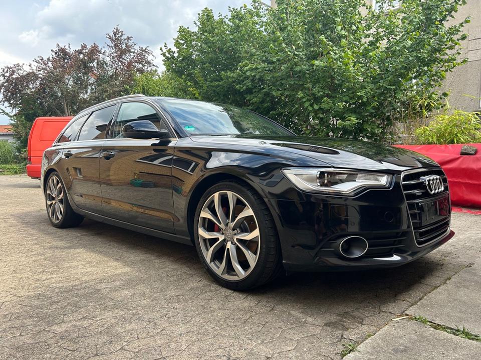Audi A6 2011 — rear view