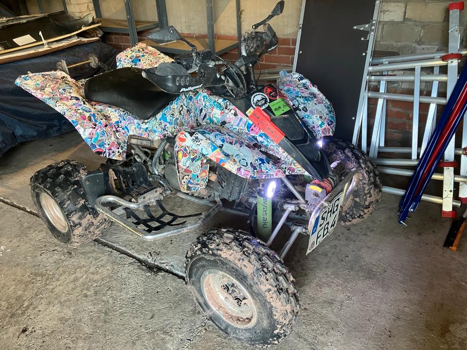 Kawasaki KFX400 Quad ATV LOF ltz 2004 — rear view