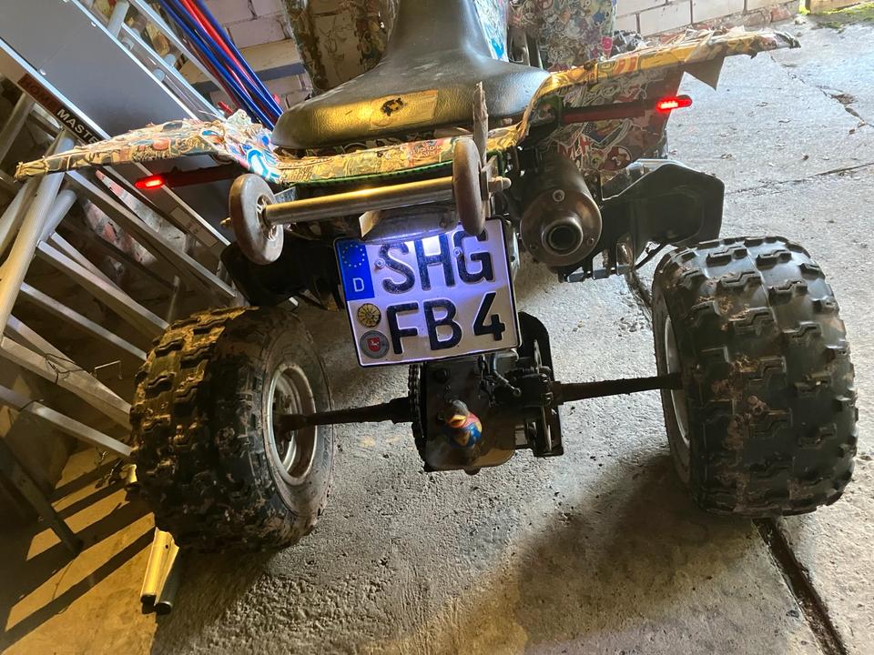 Kawasaki KFX400 Quad ATV LOF ltz 2004 — engine 400 ccm