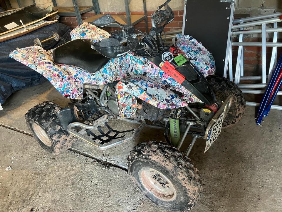 Kawasaki KFX400 Quad ATV LOF ltz 2004 — photo 9