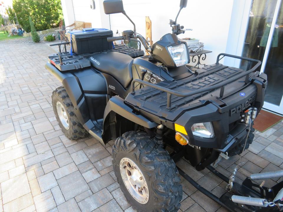 Weitere Motorräder Sehr gepflegtes ATV/Quad Polaris 800 Sportsman mit Schneeschild 2007 — interior