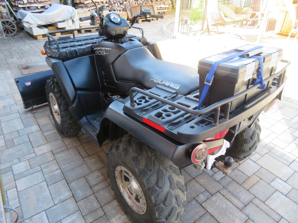 Weitere Motorräder Sehr gepflegtes ATV/Quad Polaris 800 Sportsman mit Schneeschild 2007 — photo 6