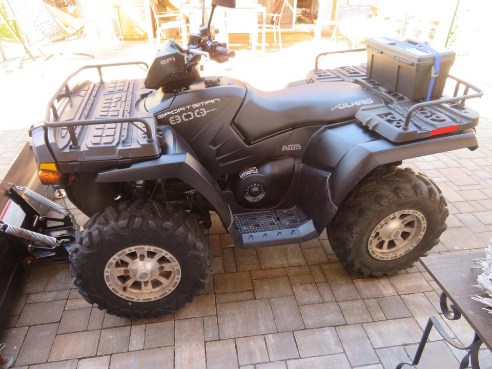 Weitere Motorräder Sehr gepflegtes ATV/Quad Polaris 800 Sportsman mit Schneeschild 2007 — photo 7