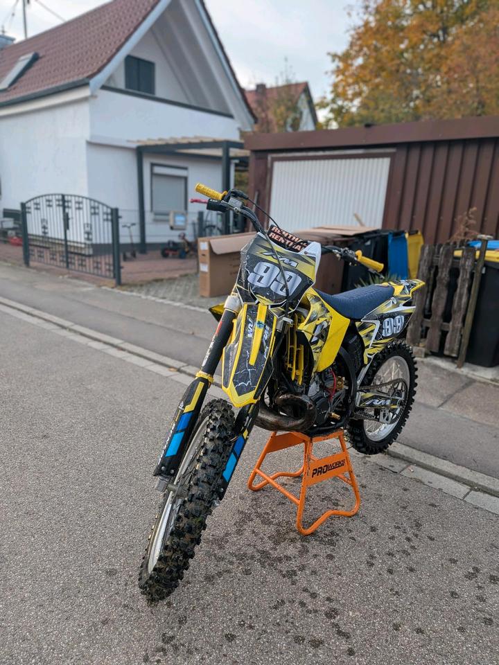 Suzuki RM 250 2 Takt Motocross Tausch 2006 — engine