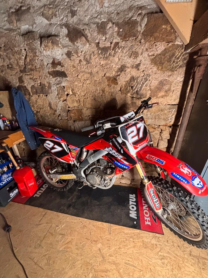 Honda crf 250 Vollcross/Motocross/ 2007 — rear view