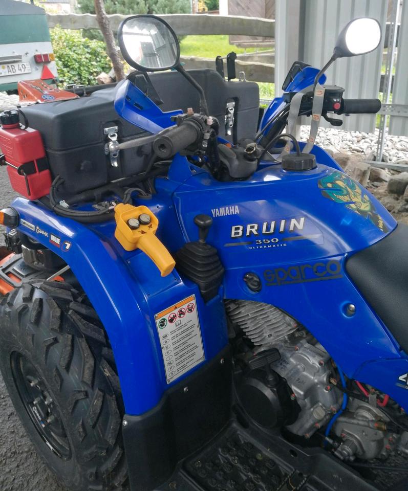 Yamaha Quad Yamaha YFM 350 Bruin Allrad 2005 — engine