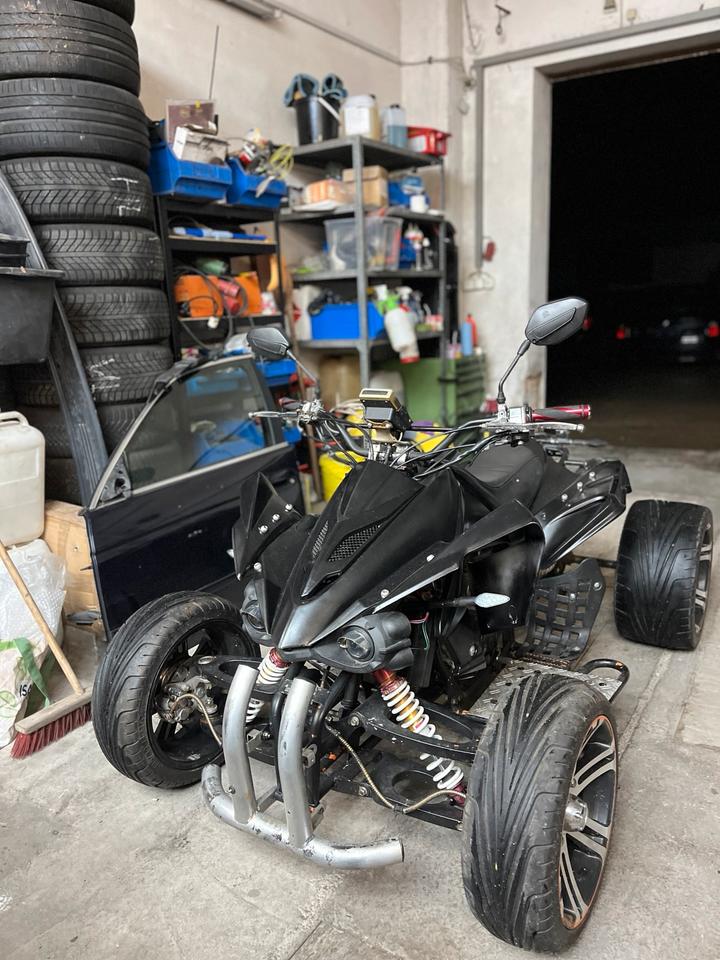 Weitere Motorräder Jin ling Quad 2013 — rear view