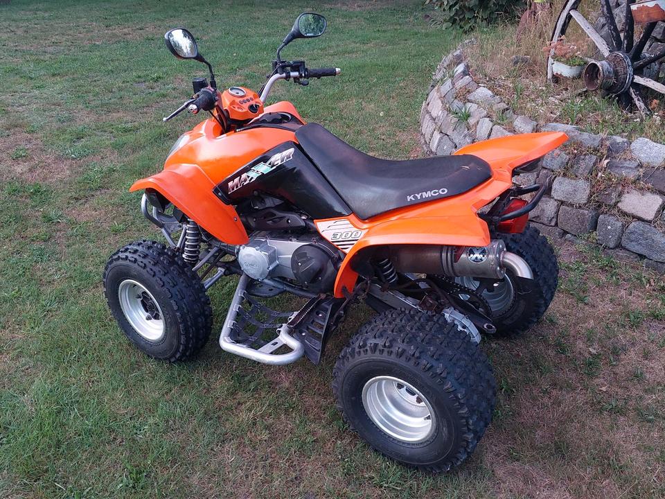 Kymco Maxxer 300 Quad 2006 — interior