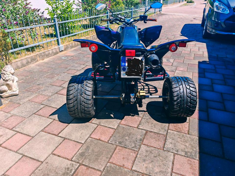 Weitere Motorräder Explorer Trasher 520 Lof Zulassung Quad Subaru Motor 2011 — rear view