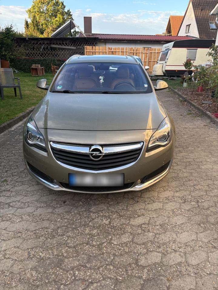 Opel Insignia 2015 — rear view
