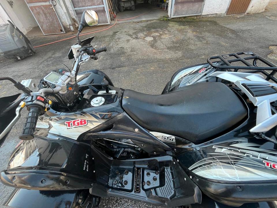 Weitere Motorräder Gelöscht • TGB Target 550 , Quad mit Koffer 2011 — interior