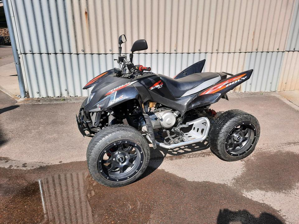Weitere Motorräder Quad Adly Hurricane 320s Flat mit Nerfbars, 2010