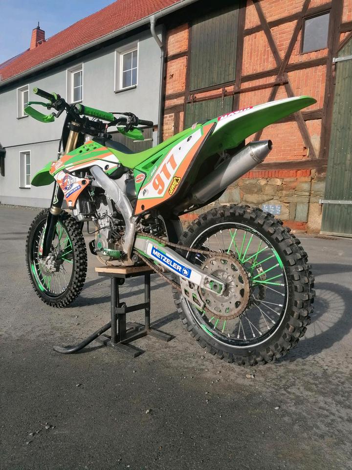 Kawasaki Gelöscht • Kawasaki KX250F kxf 250ccm Motocross Cross Vollcross Enduro 2012 — салон
