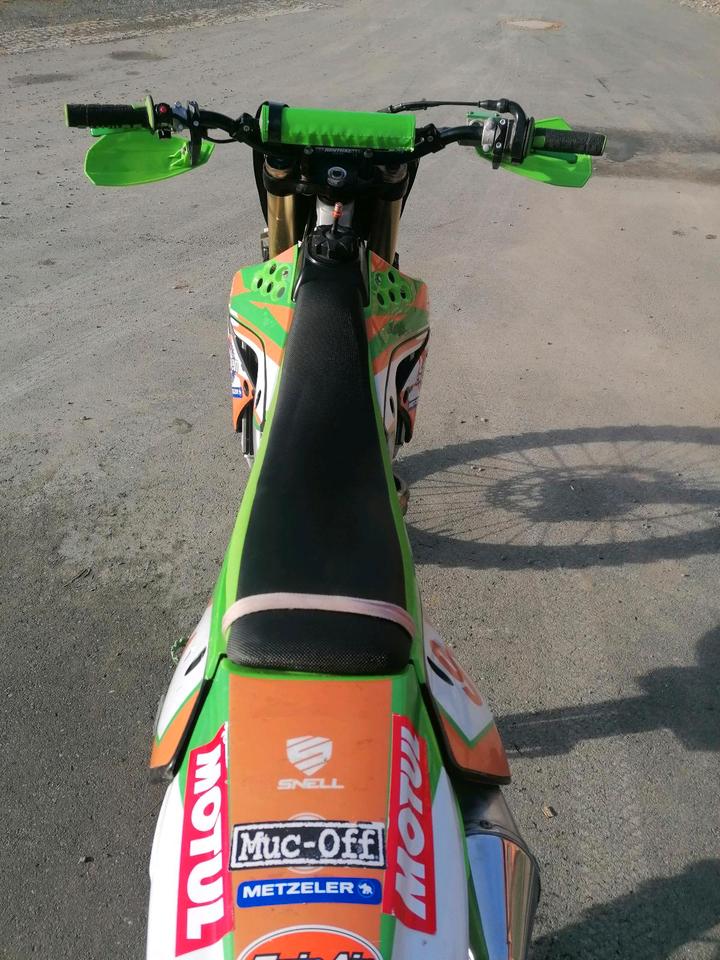 Kawasaki Gelöscht • Kawasaki KX250F kxf 250ccm Motocross Cross Vollcross Enduro 2012 — двигун 250 ccm