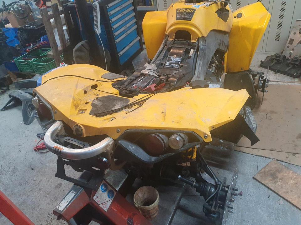  Can Am Renegade 500 XT mit Servolenkung 2014 — салон