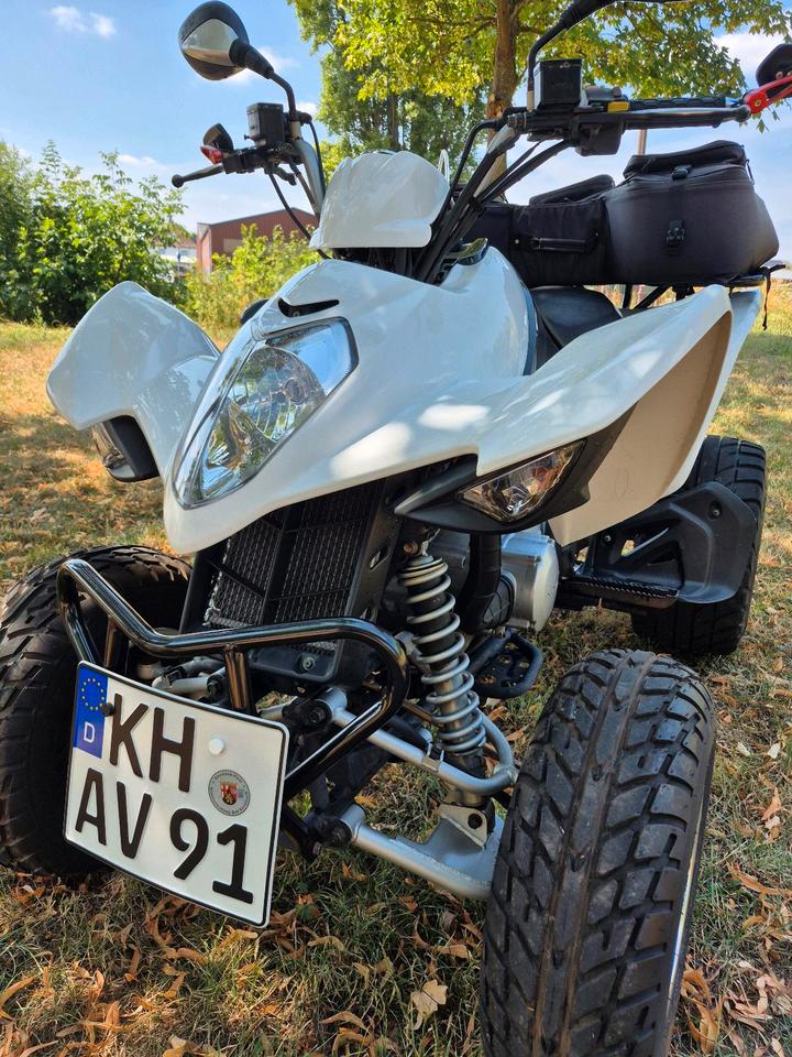 Kymco TOP Kymco Maxxer 250 Quad KXR ATV 250/300 TÜV Neu 2011 — rear view