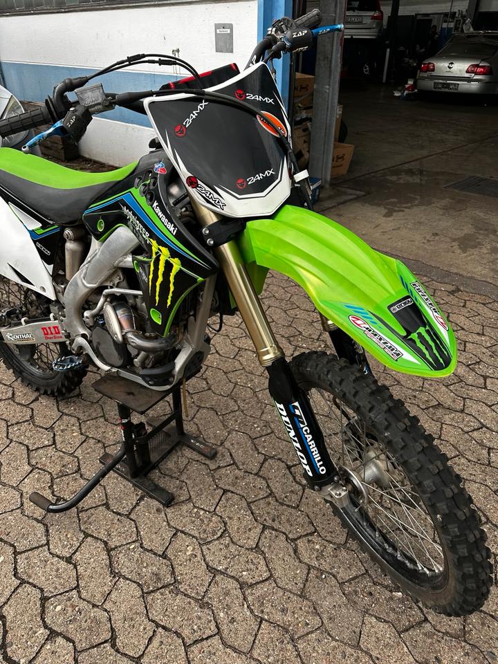 Kawasaki KXF 250 4T Motocross Motorrad Enduro 2011 — interior