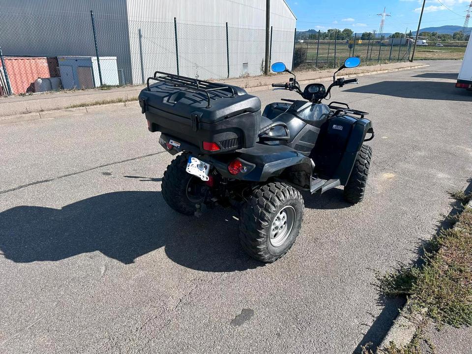 Weitere Motorräder Gelöscht • arctic cat trv 550i quad *LOF* 2015 — салон