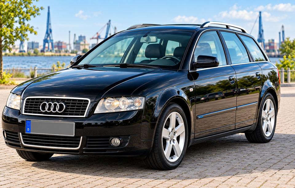 Audi A4 2004 — вигляд ззаду