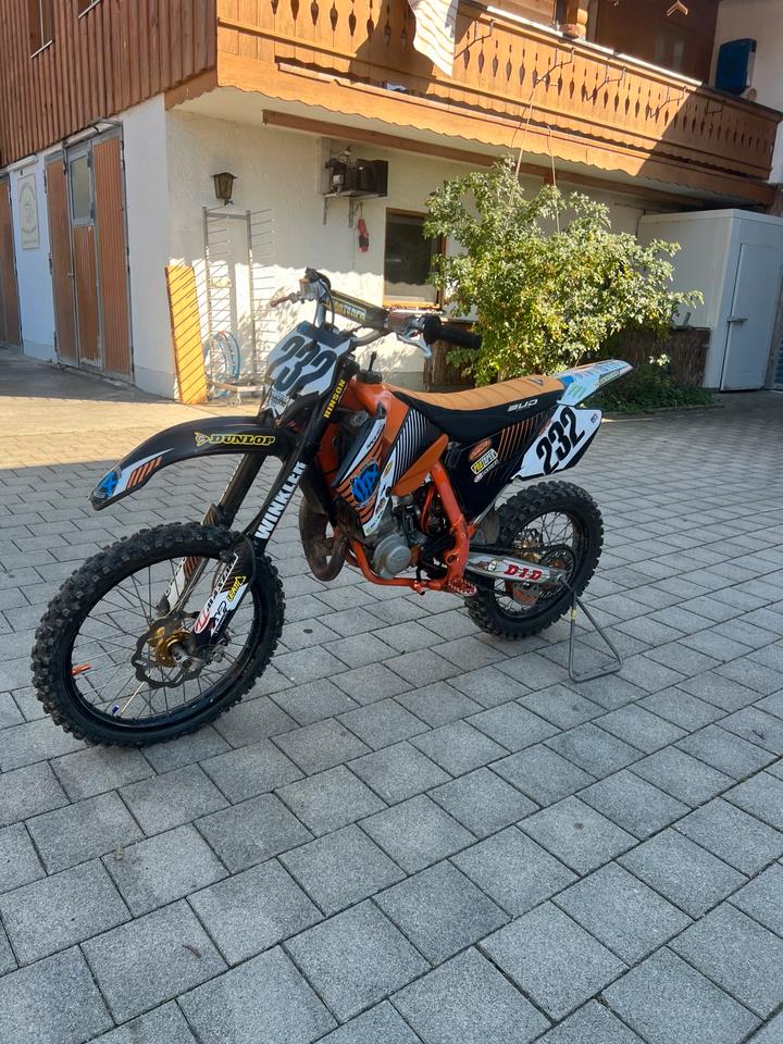 KTM Gelöscht • KTM SX 85 Motocross 2006 — вигляд ззаду