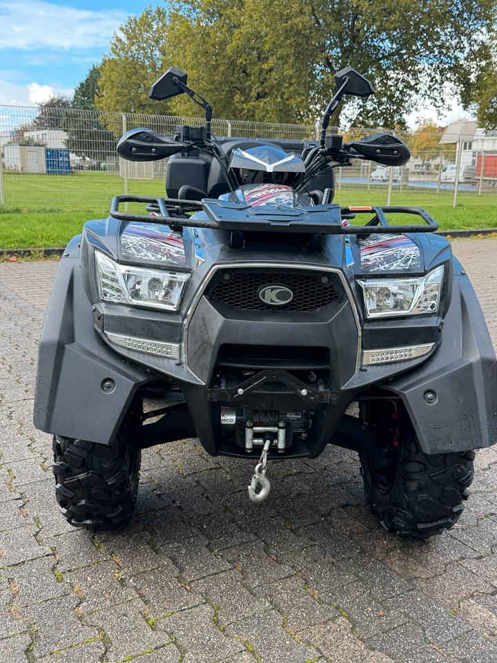 Kymco Quad Kymco MXU 700 ccm 4x4 EFI LOF Tüv Seilwinde, Sitzheizung 2015 — rear view