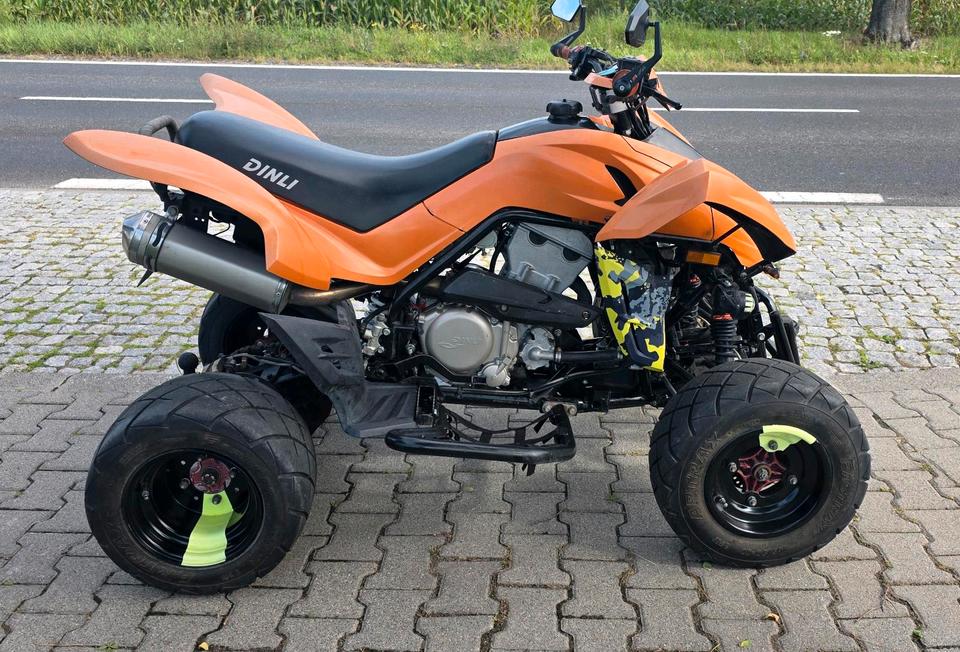 Weitere Motorräder quad Dinli 450 Tuv 2027 keine LOF 2007 — engine 450 ccm