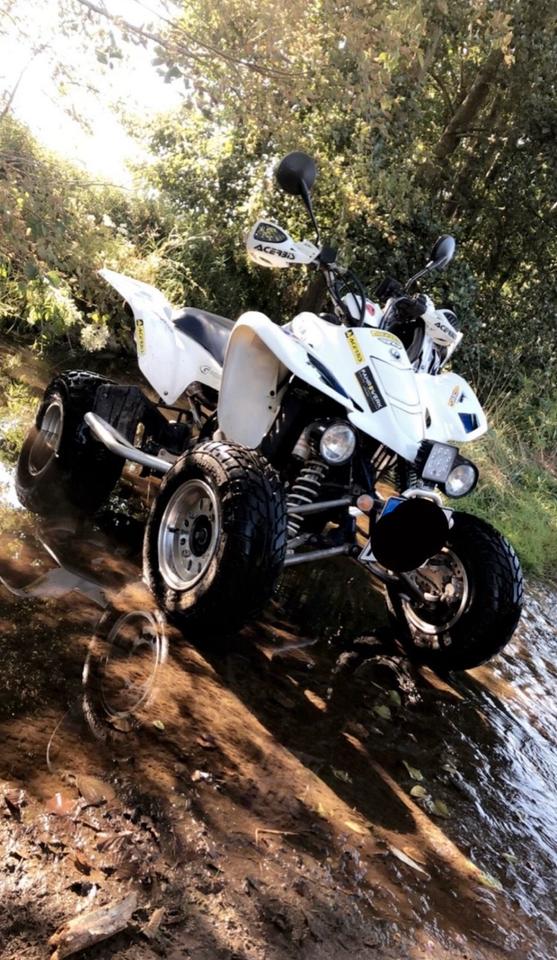 Suzuki LTZ 400 LOF Quad 2007 — вигляд ззаду