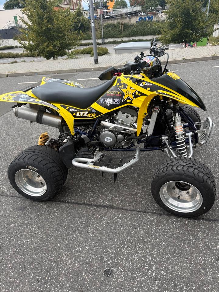 Suzuki LTZ 400 K8 (AK47) Winterpreise 2008 — вигляд ззаду