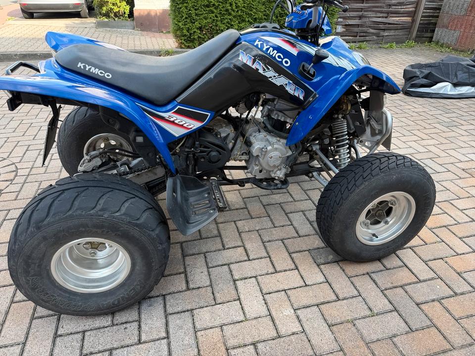 Kymco Maxxer 300ccm 2007 — rear view