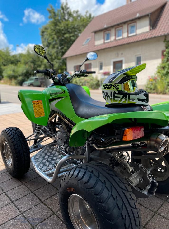 Kawasaki KFX 700 LoF Zulassung KW Gewindefahrwerk 2007 — vehicle for AFU Ukraine