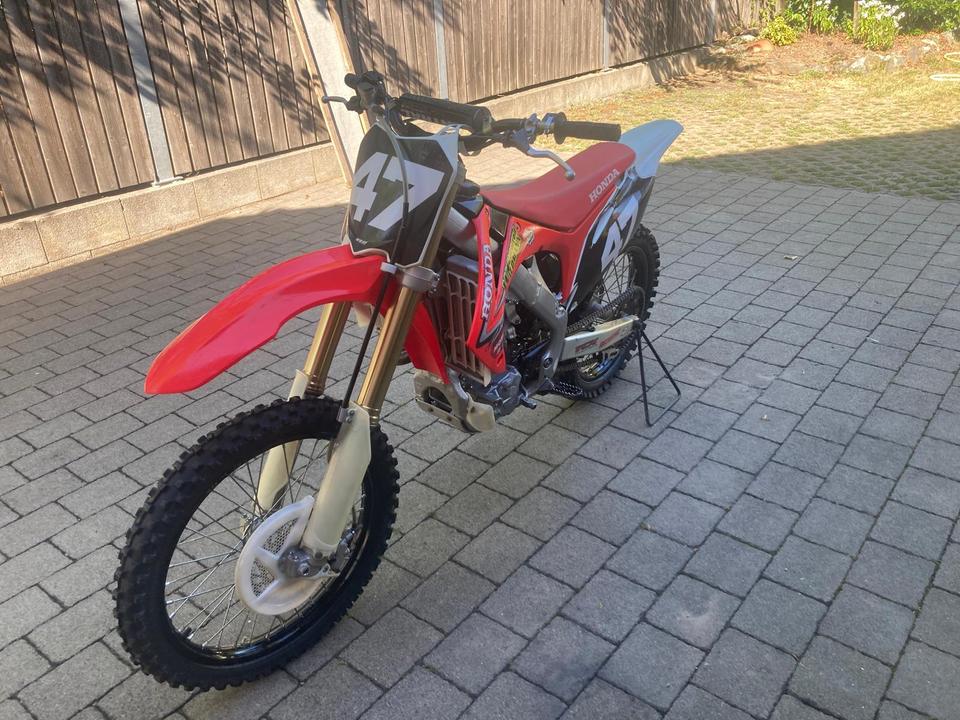 Honda Motocross Honda CRF250 2012 — rear view