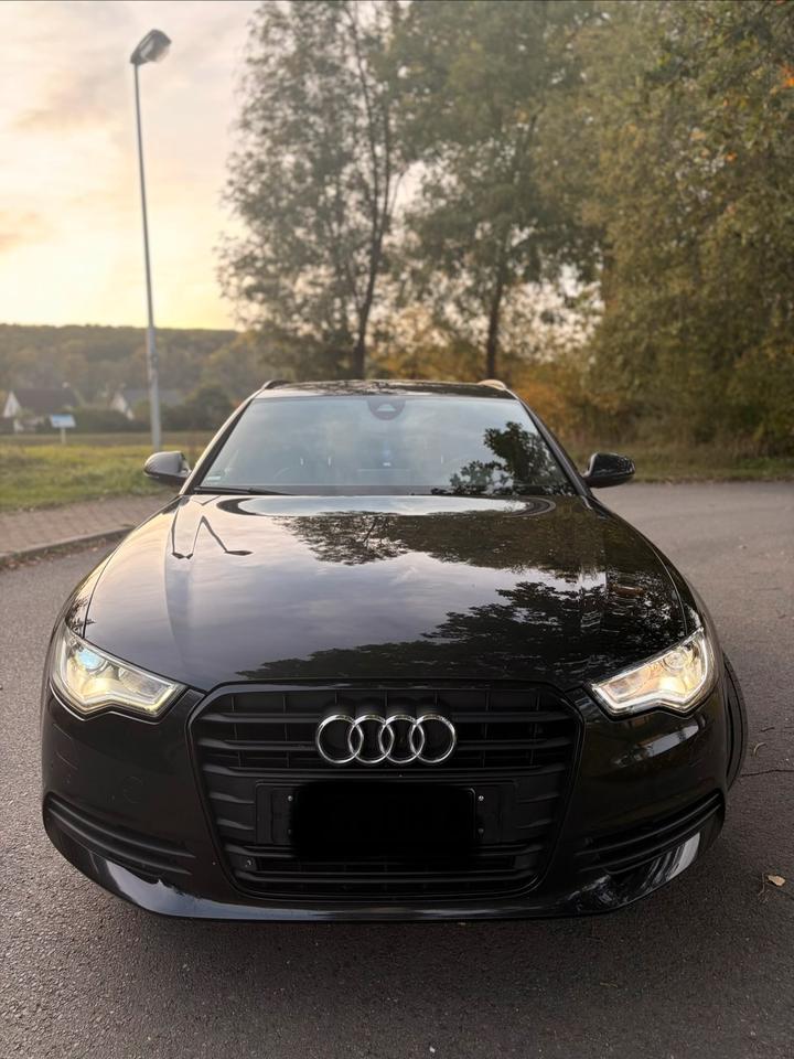 Audi A6 2013 — rear view