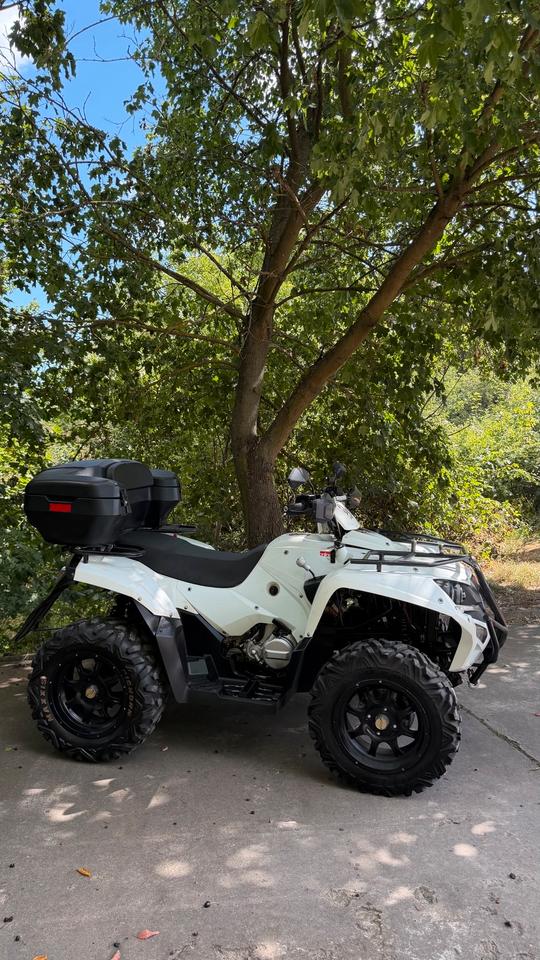  Adly Conquest 600 | Online X6.5 Quad ATV LOF 4x4 2013 — rear view