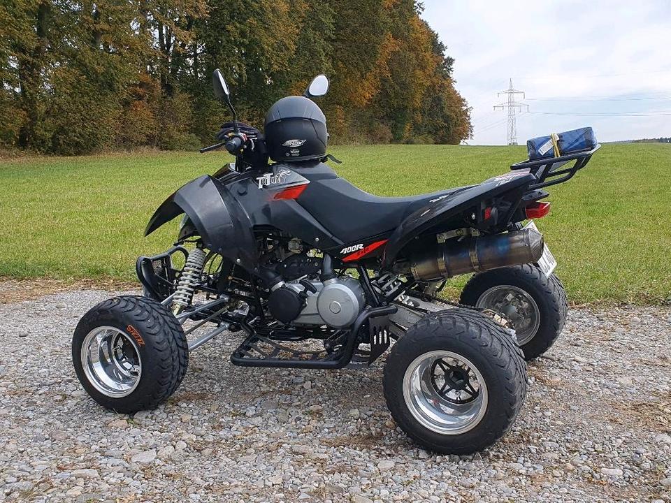 Weitere Motorräder Triton Baja 400R – 20 PS – TÜV 03/2028 2010 — rear view