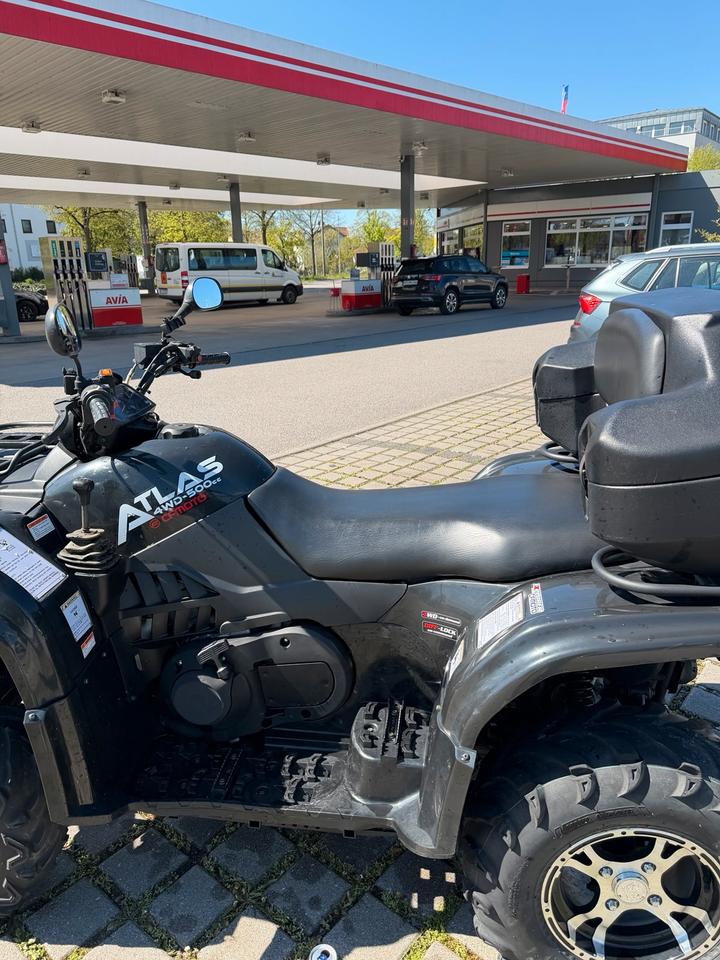  ATLAS 500 CFMOTO Quad 2012 — engine 493 ccm