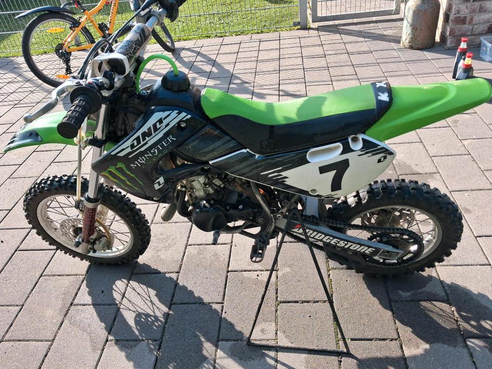 Kawasaki KX 65 BJ Motocross Motorrad 17PS 2013 — interior