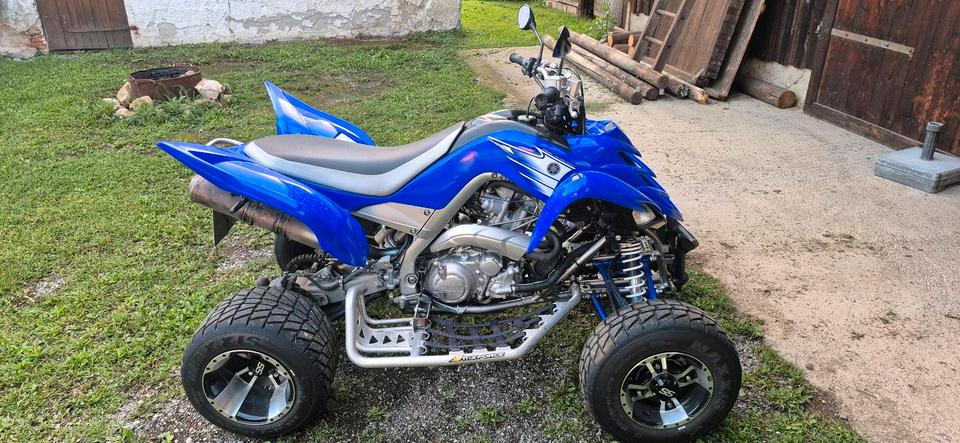 Yamaha raptor700 2008 — rear view