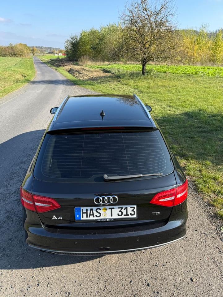 Audi A4 2013 — rear view