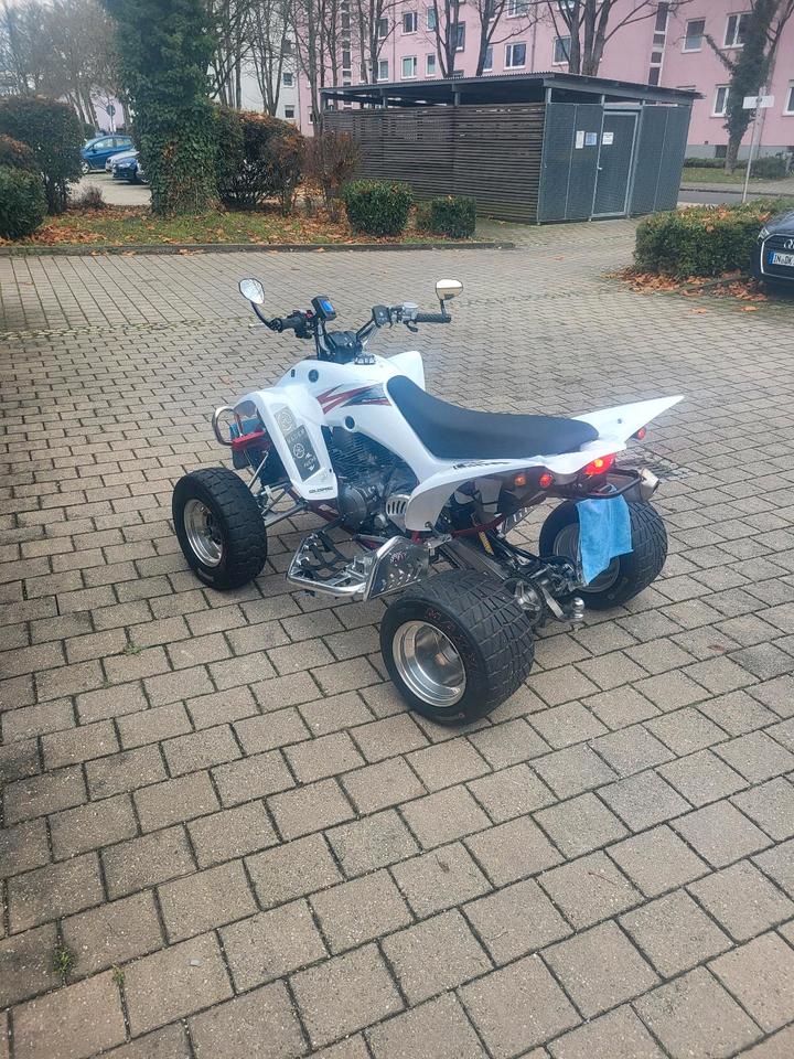 Yamaha Raptor YFM 350R ( 3600Km ) 2009 — двигун 350 ccm