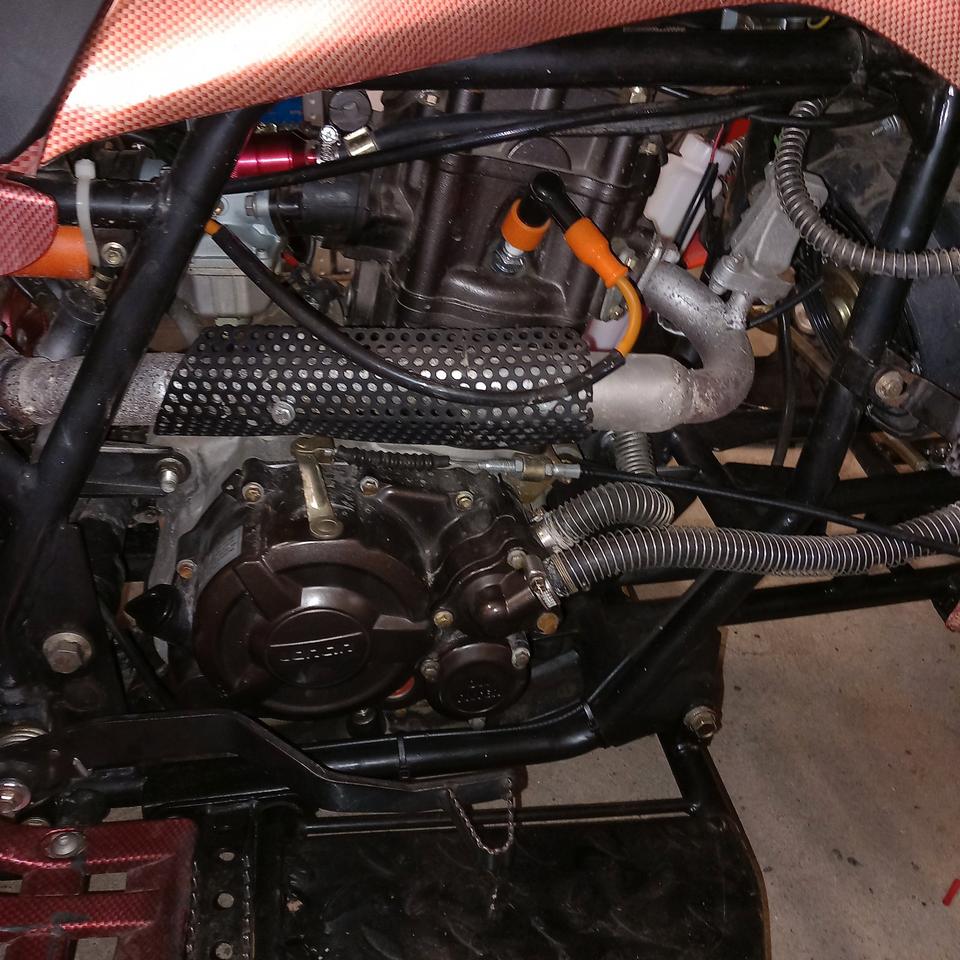  Quad - Yongkang Jinling 2015 — двигун 250 ccm
